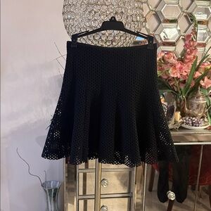 Sandro Black Skater Skirt size 1